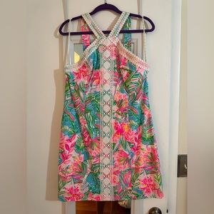 Lilly Pulitzer cross cross mini dress